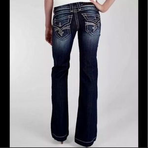 Rock Revival Scarlett Wide Leg Size 27